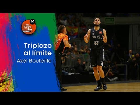 Axel Bouteille clava un triplazo