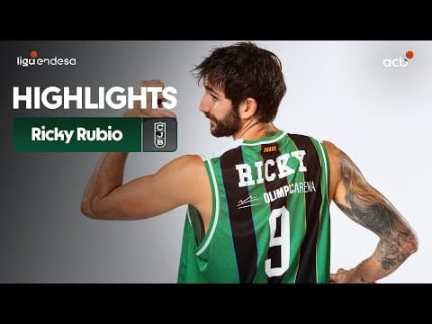 Ricky Rubio, líder en la victoria verdinegra