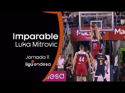 Mitrovic imparable ante la defensa de Radoncic