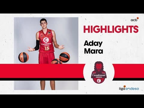 ¡Vaya debut de Aday Mara en Liga Endesa!