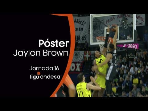 Póster de Jaylon Brown: ¡qué matazo!