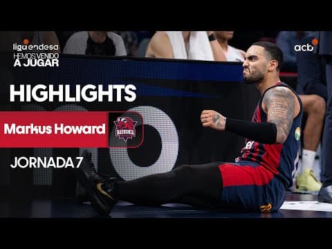 Markus Howard, desatado: 8 triples