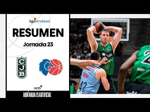 Resumen Joventut Badalona 78 - Río Breogán 70 (J23)