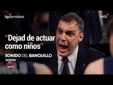 Lo mejor del sonido del banquillo del Kosner Baskonia