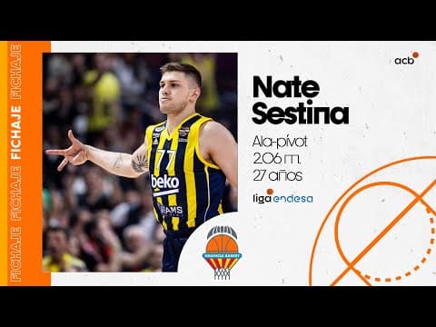 ¡Así juega Nate Sestina, nueva referencia taronja!