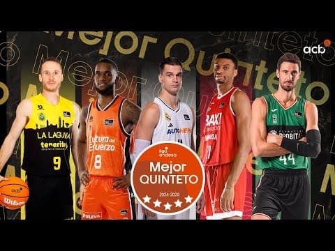 Mejor Quinteto de la Liga Endesa 2024-25