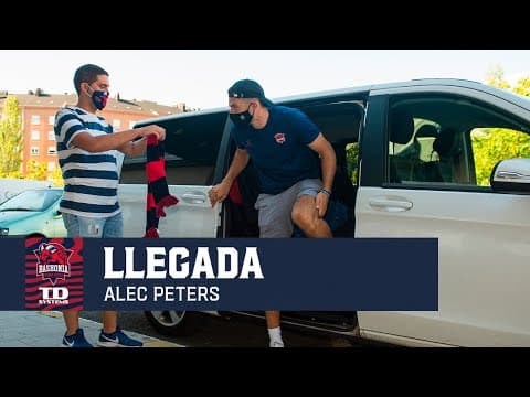 Alec Peters aterriza en Vitoria-Gasteiz