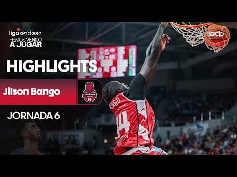 Tremendo partido de Jilson Bango