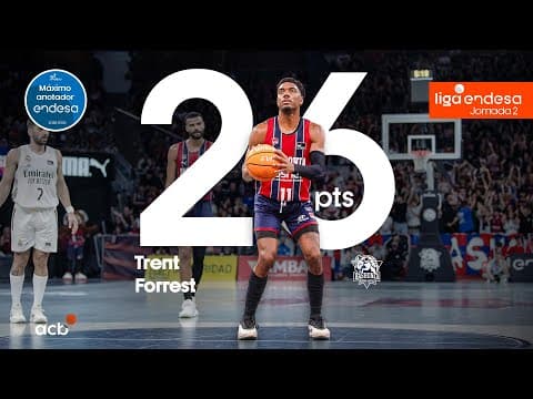 Trent Forrest, Máximo Anotador Endesa de la Jornada 2
