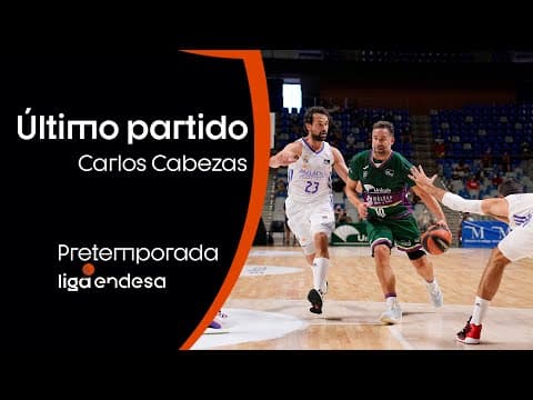 El último partido de Carlos Cabezas
