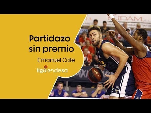 Partidazo de Emanuel Cate: 38 de valoración