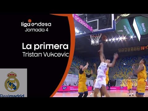Tristan Vukcevic se estrena con canasta