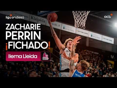 Así juega Zacharie Perrin, la nueva ilusión de iLERNA Lleida