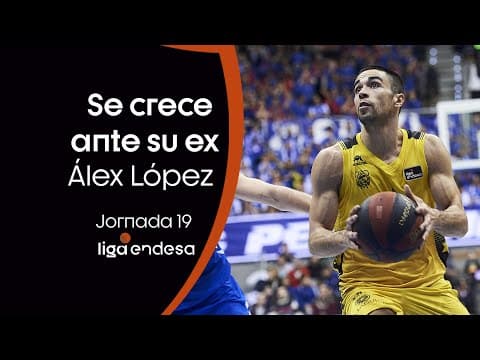 Álex López, se crece ante su ex