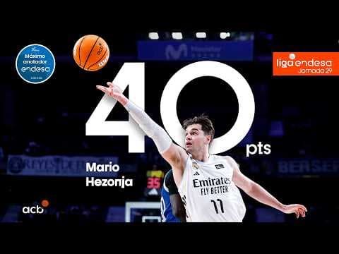 Mario Hezonja, Máximo Anotador Endesa de la Jornada 29