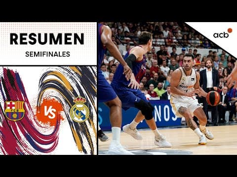 Resumen: Barça 80 - Real Madrid 90 (semifinales)