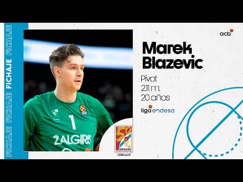 Así juega Marek Blazevic