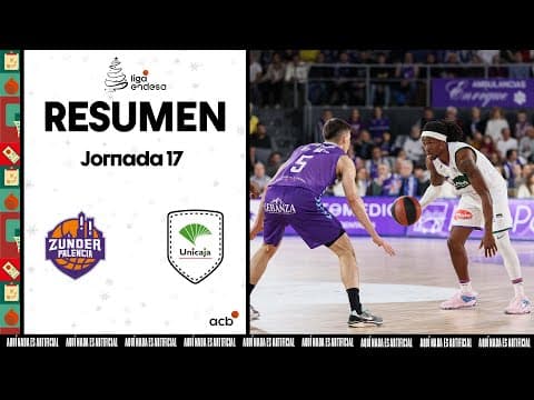 Resumen Zunder Palencia - Unicaja (J17)