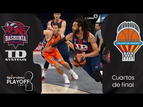 Resumen TD Systems Baskonia 76 - Valencia Basket 65 (J40)