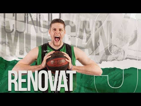 Conor Morgan renueva con el Club Joventut de Badalona