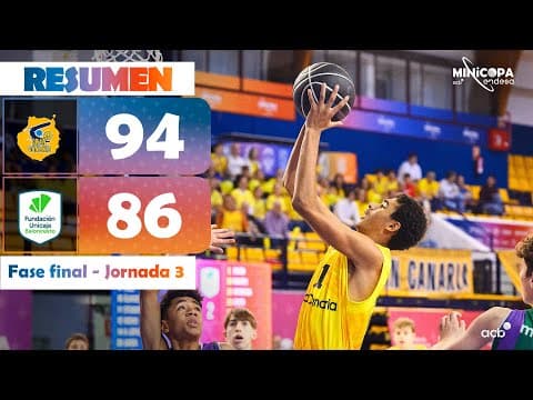 Resumen Minicopa: Gran Canaria 94 - Unicaja Andalucía 86 (J7)