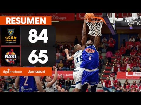 UCAM Murcia - BAXI Manresa (84 - 65)