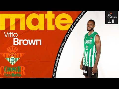 ¡Vitto Brown se come el aro!