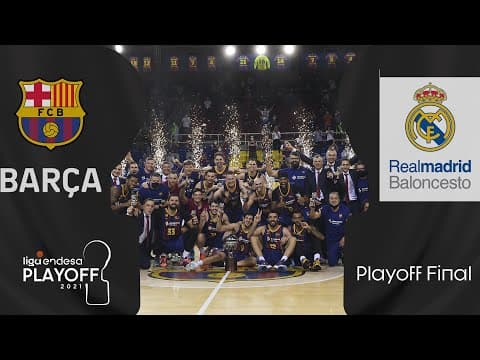 Resumen Barça 92 - Real Madrid 73 (2º partido Playoff Final)