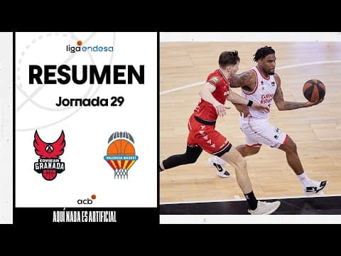 Resumen Coviran Granada 81 - Valencia Basket 88 (J29)