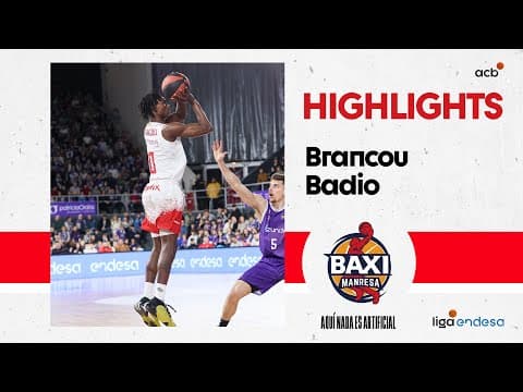 Brancou Badio decide para BAXI Manresa