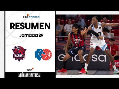 Resumen Baskonia 76 - Río Breogán 74 (J29)