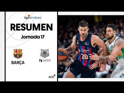 Resumen Barça 88 - Surne BB 78 (J17)