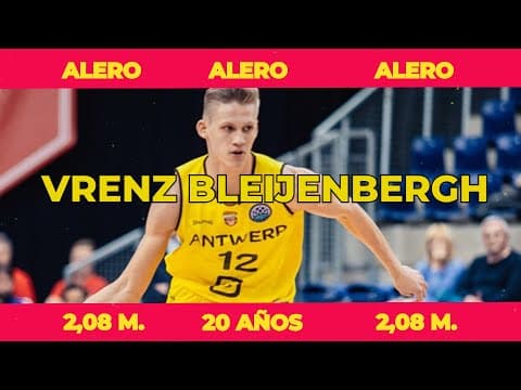 Así juega Vrenz Bleijenbergh, nuevo jugador de Coosur Real Betis