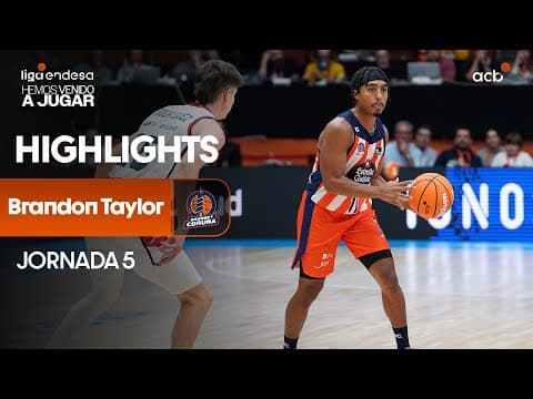 Brandon Taylor, de dulce en el triunfo gallego