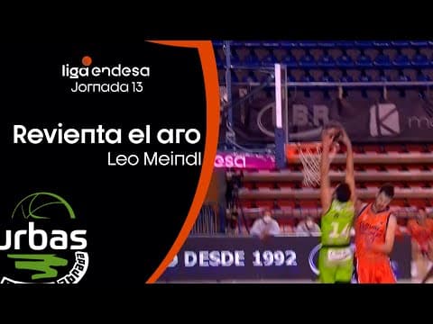 Meindl revienta el aro a la contra
