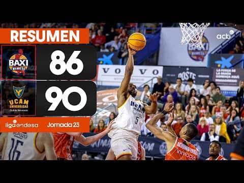 BAXI Manresa - UCAM Murcia (86 - 90)