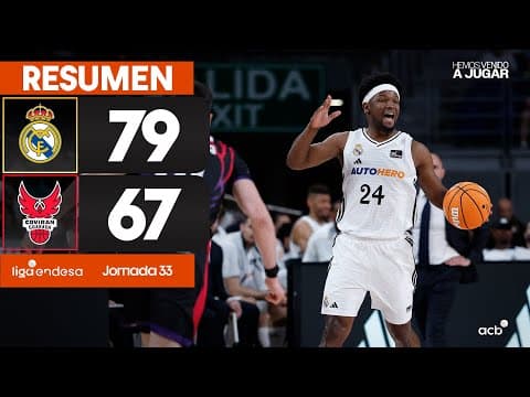 Resumen Real Madrid 79 - Coviran Granada 67 (J33)