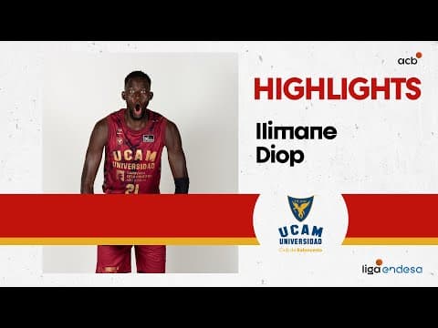 La garra de Ilimane Diop empuja al UCAM Murcia