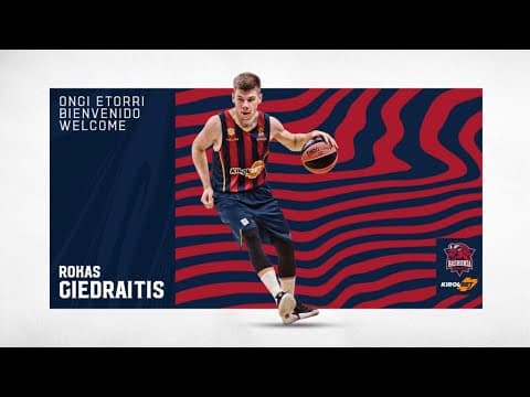 Así juega ROKAS GIEDRAITIS, fichaje del Kirolbet Baskonia