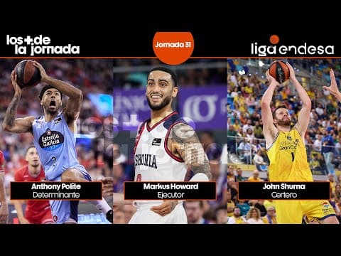 Los Más de la Jornada 31: Anthony Polite, Markus Howard y John Shurna
