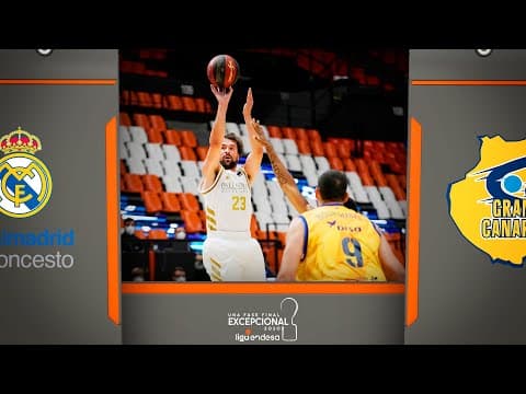 Resumen R.Madrid 91 - Herbalife GC 73 (Fase Final J1)