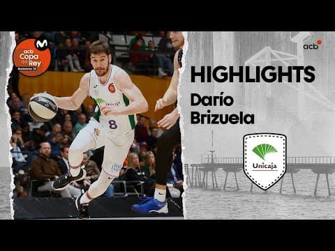 Darío Brizuela la lía para meter a Unicaja en semifinales