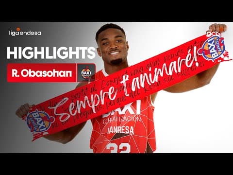 Retin Obasohan sigue de dulce