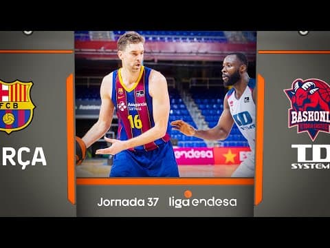 Resumen Barça 87 - TD Systems Baskonia 74 (J37)