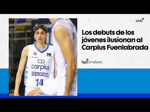 Los debuts de los jóvenes ilusionan al Carplus Fuenlabrada
