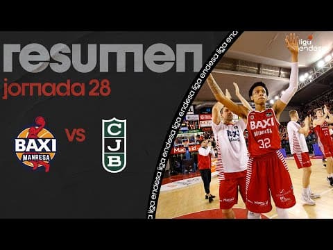 Resumen BAXI Manresa 95 - Joventut Badalona 91 (J28)