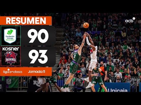 Unicaja - Kosner Baskonia (90 - 93)