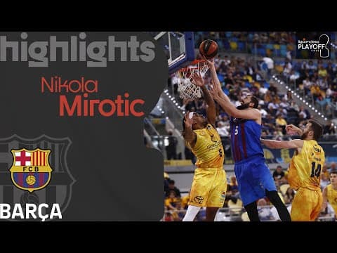 Nikola Mirotic guía al Barça a semifinales