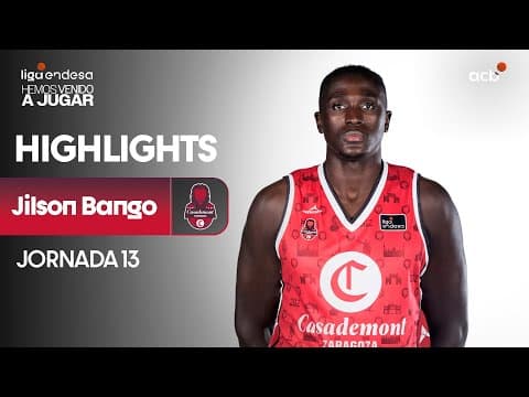 Un imperial Jilson Bango lidera a Casademont Zaragoza