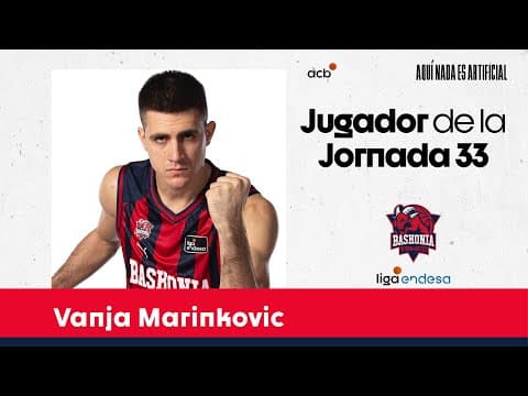 Vanja Marinkovic, Jugador de la Jornada 33